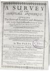 RUTHERFORD [or RUTHERFURD], SAMUEL. A Survey of the Spirituall Antichrist.  1648